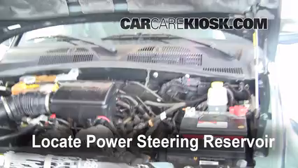 2002 Jeep Liberty Limited 3.7L V6 Power Steering Fluid Check Fluid Level